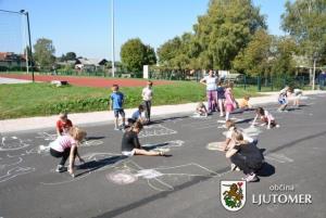 Otroci v Ljutomeru in Stročji vasi del Evropskega tedna mobilnosti 10